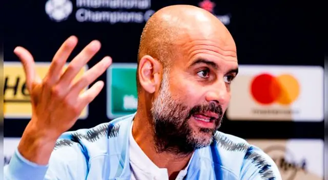 Pep Guardiola habló de manera muy dura sobre Claudio Tapia. Foto: EFE Pep Guardiola habló de manera muy dura sobre Claudio Tapia. Foto: EFE