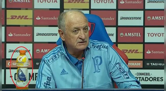 Edison Flores: imagen del 'Orejas' sorprende a Luiz Felipe Scolari