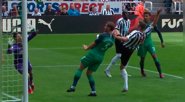 Premier League: El ojo de halcón se hizo presente en el encuentro entre Newcastle vs Tottenham | Video.