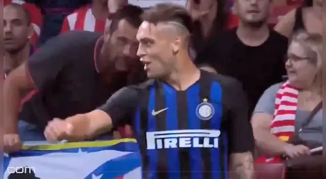 Atlético de Madrid vs Inter de Milán: El golazo de Lautaro Martínez para poner el 1-0.