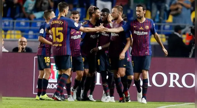 Guía de canales del Barcelona vs Sevilla por la Supercopa de España. Foto: EFE