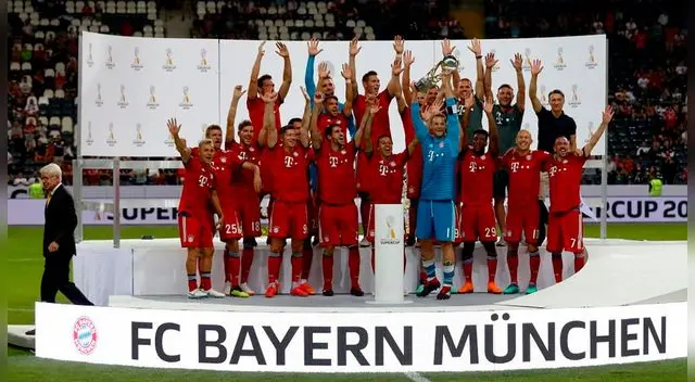Bayern Munich goleó 5-0 al Eintracht Frankfurt por la Supercopa de Alemania.