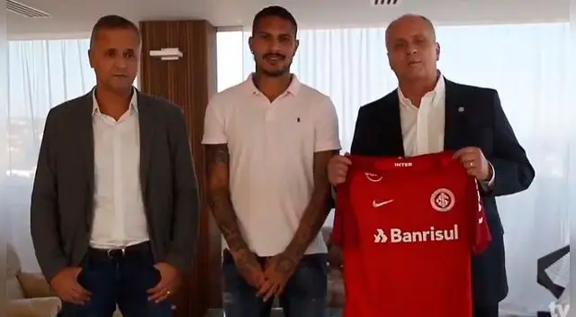 Las emocionantes palabras de Paolo Guerrero al ser presentado por el Inter de Porto Alegre