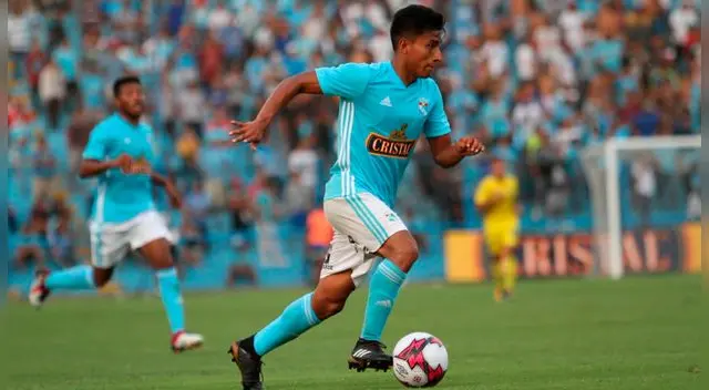 Alexis Rojas, durante un partido con Sporting Cristal en el 2018. Alexis Rojas, durante un partido con Sporting Cristal en el 2018.