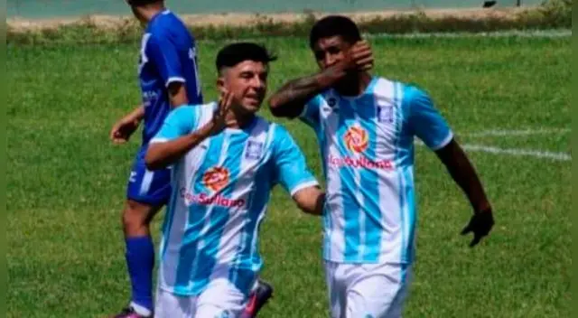 Jair Córdova celebra uno de sus goles con Alianza Atlético. Jair Córdova celebra uno de sus goles con Alianza Atlético.