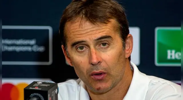 Real Madrid: Julen Lopetegui aseguró que quiere ganar todo Real Madrid: Julen Lopetegui aseguró que quiere ganar todo