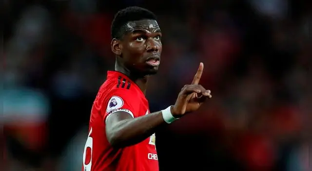 Paul Pogba, durante un partido del Manchester United. Paul Pogba, durante un partido del Manchester United.