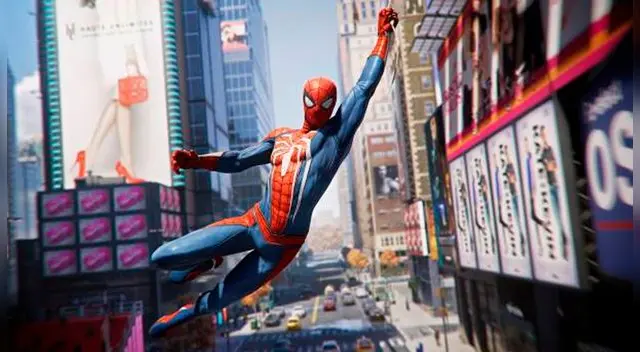 Adaptación de Spider Man en el juego Insomniac Games del PS4 tiene imágenes en New York
