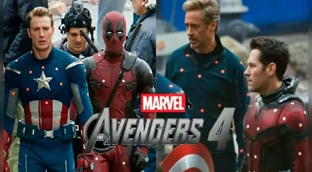 Avengers 4 trae a Deadpool en Crossover definitivo │ FOTOS Avengers 4 trae a Deadpool en Crossover definitivo │ FOTOS