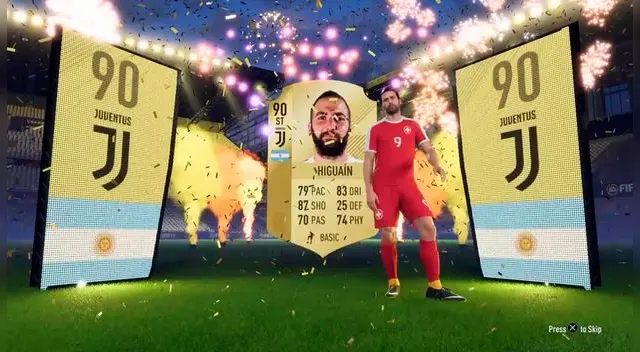 FIFA 18: Gonzalo Higuaín comete un blooper cuando es presentado en el Ultimate FIFA | Foto: Captura FIFA 18: Gonzalo Higuaín comete un blooper cuando es presentado en el Ultimate FIFA | Foto: Captura