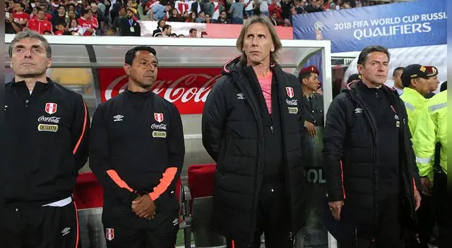 Nolberto Solano, junto al comando técnico de la Selección Peruana Nolberto Solano, junto al comando técnico de la Selección Peruana
