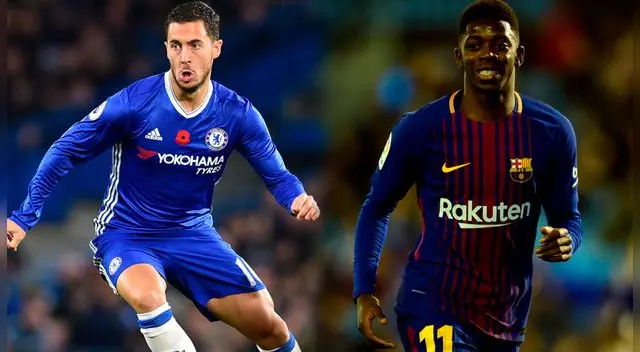Barcelona ofrece al Chelsea a Dembélé a cambio de Eden Hazard Barcelona ofrece al Chelsea a Dembélé a cambio de Eden Hazard