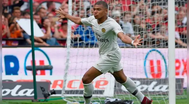 PSG vs Guingamp: Mbappé marcó golazo tras pase de Neymar [VIDEO] 