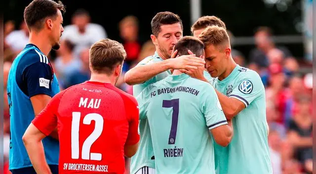 Robert Lewandowski clasifica al Bayern Múnich en la Copa de Alemania Robert Lewandowski clasifica al Bayern Múnich en la Copa de Alemania