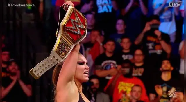 WWE SummerSlam 2018: Ronda Rousey es la nueva campeona fenemina de Raw tras vencer a Alexa Bliss.