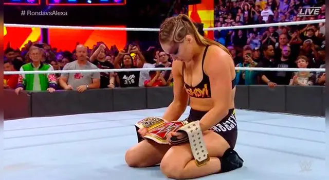 WWE: Ronda Rousey y su emotivo mensaje tras ganar el título femenino de Raw. WWE: Ronda Rousey y su emotivo mensaje tras ganar el título femenino de Raw.