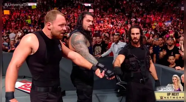 En WWE Raw, The Shield vuelve y evita que Roman Reigns pierde el Campeonato Universal ante Braun Strowman.