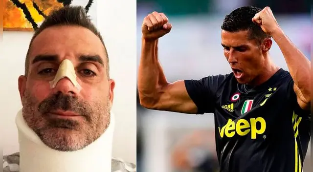 Cristiano Ronaldo se comunicó con el portero del Chievo Verona, Stefano Sorrentino, luego de que resultó malherido tras un choque con él.