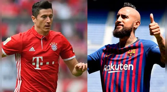 Instagram: Arturo Vidal y su peculiar saludo a Robert Lewandowski ex compañero Bayern Múnich Instagram: Arturo Vidal y su peculiar saludo a Robert Lewandowski ex compañero Bayern Múnich