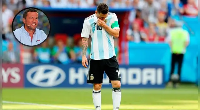 Rusia 2018: Lothar Matthaus y su polémico comentario sobre Lionel Messi Rusia 2018: Lothar Matthaus y su polémico comentario sobre Lionel Messi
