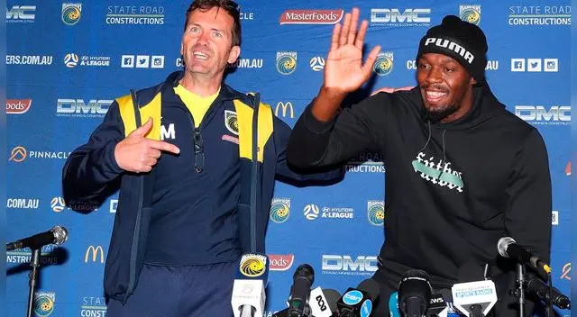 Usain Bolt ya entrena con Central Coast Mariners pero aún no conoce su posición [VIDEO]