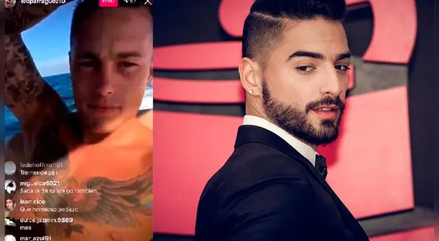 Instagram: Maluma recibe pack de futbolista Leonel Parraguez y genera polémica