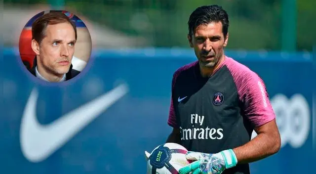 Thomas Tuchel: Gianluigi Buffon irá a la banca de suplentes en algunos partidos del PSG