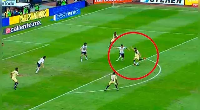 Liga MX | América vs. Pumas: Oribe Peralta anotó el 1-1 con un golazo en el Estadio Azteca | VIDEO