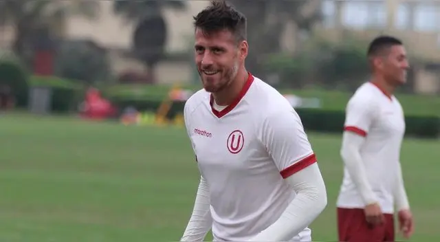 Foto: Universitario de Deportes. Él entrenó con todo el equipo crema y podrá ser utilizado en el Clausura.