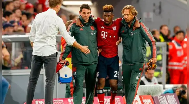Kingsley Coman del Bayern Munich estará fuera del campo por tres meses [VIDEO] 