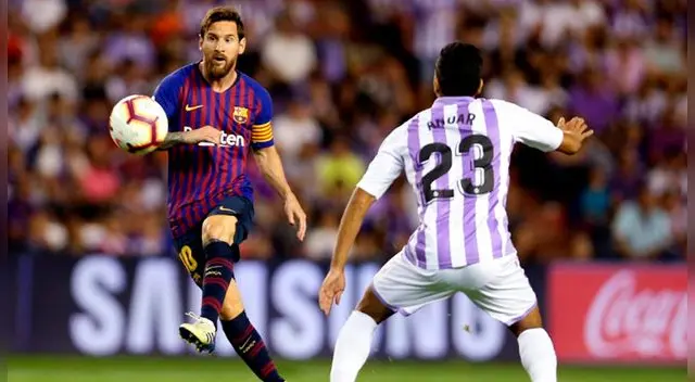 Barcelona vs. Valladolid EN VIVO ONLINE EN DIRECTO vía ESPN con Lionel Messi por fecha 2 de Liga Santander Barcelona vs. Valladolid EN VIVO ONLINE EN DIRECTO vía ESPN con Lionel Messi por fecha 2 de Liga Santander
