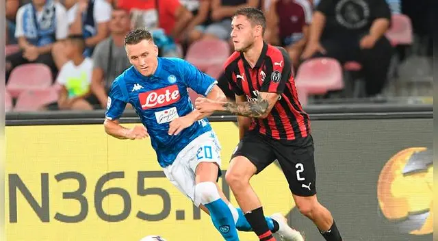 Milan cayó 3-2 ante Napoli por la segunda fecha de la Serie A.