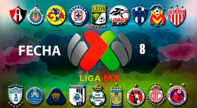 Liga MX: Programación, fecha y hora de la Jornada 8 del Torneo Apertura.