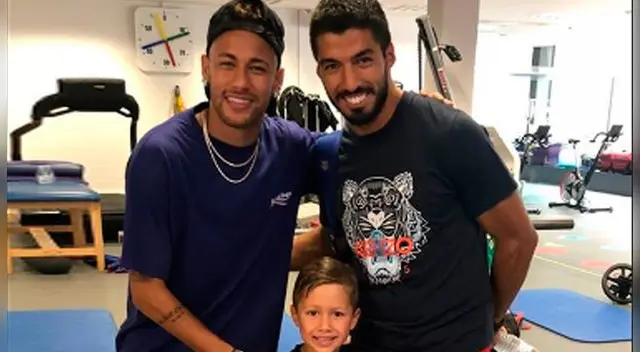 Neymar llegó a los entrenamientos del Barcelona ¿Indirecta al Real Madrid?