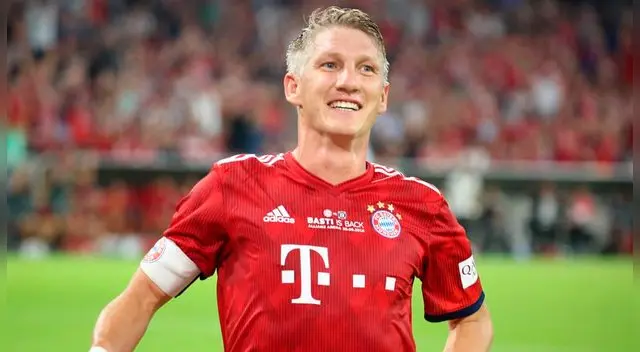 Bastian Schweinsteiger y el último gol de su vida con Bayern Múnich.