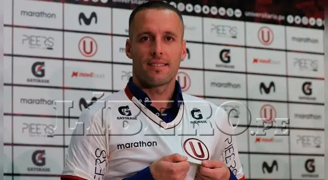 Pablo Lavandeira fue presentado en Universitario de Deportes.