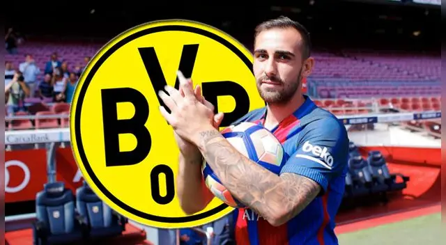 Paco Alcácer pasó las pruebas médicas y es el nuevo fichaje del Borussia Dortmund | Barcelona | Bundesliga.