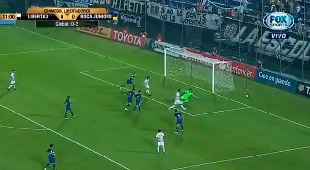 Boca Juniors vs Libertad EN VIVO ONLINE golazo de Óscar Cardozo para 1-0 en octavos de final de Copa Libertadores 2018 | EN DIRECTO por Fox Sports Boca Juniors vs Libertad EN VIVO ONLINE golazo de Óscar Cardozo para 1-0 en octavos de final de Copa Libertadores 2018 | EN DIRECTO por Fox Sports