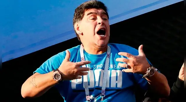 Diego Armando Maradona protagoniza nuevo incidente en aparente estado etílico [VIDEO] 