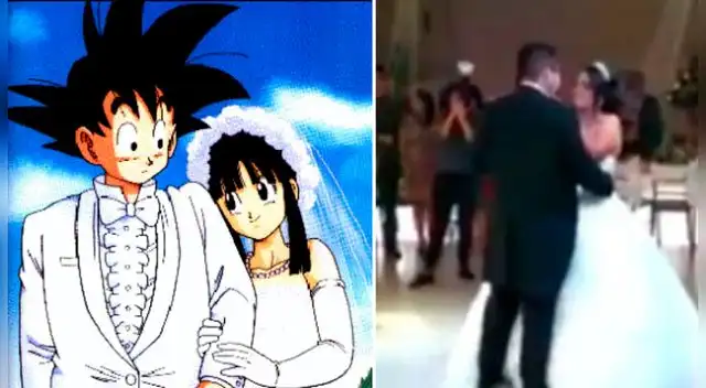 Dragon Ball: novia sorprende a su pareja con clásico tema del anime durante boda
