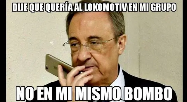 El Real Madrid fue blanco de los memes del sorteo de la fase de grupos de la Champions League El Real Madrid fue blanco de los memes del sorteo de la fase de grupos de la Champions League