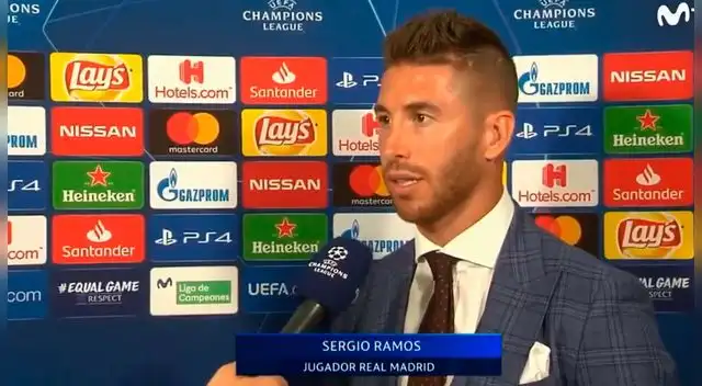 Sergio Ramos se refirió a la ausencia del delantero portugués Sergio Ramos se refirió a la ausencia del delantero portugués