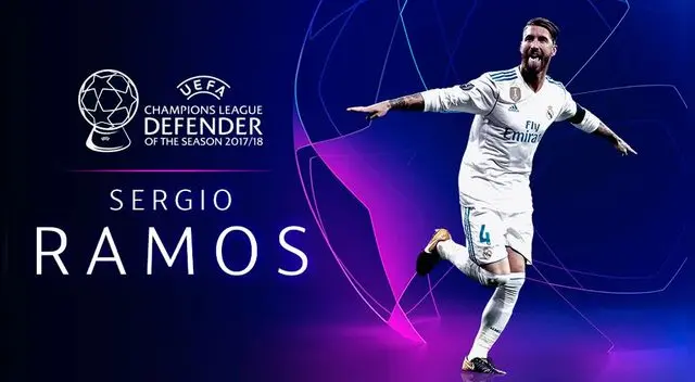 Sergio Ramos fue galardonado por la UEFA con el premio del mejor arquero de la temporada pasada Sergio Ramos fue galardonado por la UEFA con el premio del mejor arquero de la temporada pasada