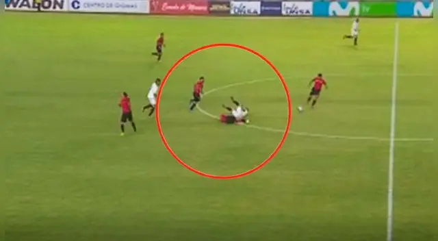 Melgar vs Universitario:  Arquímedes Figuera ve la tarjeta roja tras una agresión sobre Alexis Arias | VIDEO