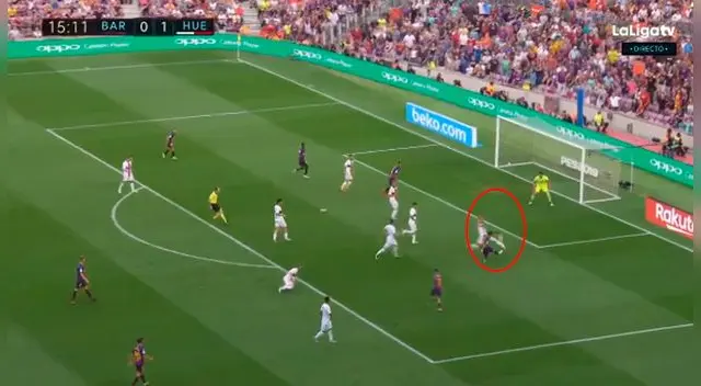 Barcelona vs Huesca EN VIVO: golazo de Lionel Messi para el 1-1 en Liga Santander Barcelona vs Huesca EN VIVO: golazo de Lionel Messi para el 1-1 en Liga Santander