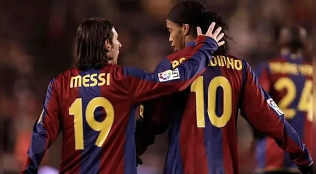 Ronaldinho y el inusual pedido cuando Liones Messi se retire: "Que nadie más vista la 10 del Barcelona" Ronaldinho y el inusual pedido cuando Liones Messi se retire: "Que nadie más vista la 10 del Barcelona"