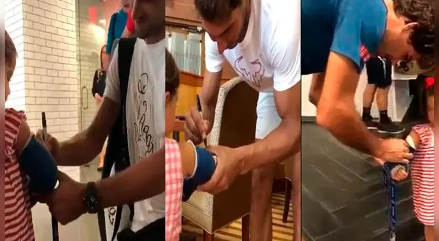 US Open: Federer, Nadal y Djokovic tuvieron gran gesto con niña mexicana US Open: Federer, Nadal y Djokovic tuvieron gran gesto con niña mexicana