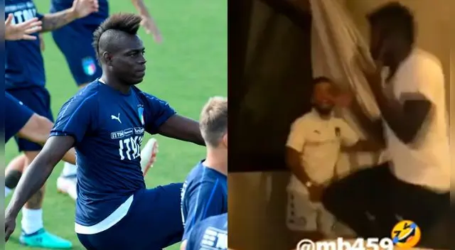 ¡Lo agarraron de punto! la última broma a Mario Balotelli en la selección italiana [VIDEO]