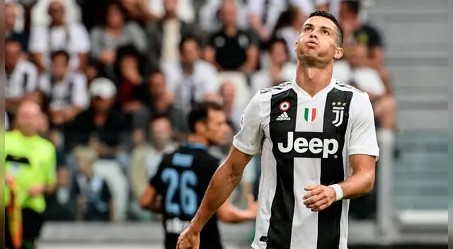 Cristiano Ronaldo todavía no puede marcar con la Juventus.