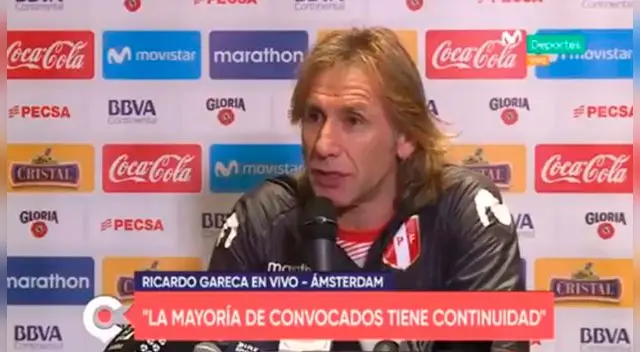 Ricardo Gareca aseguró que hará varios cambios ante Holanda. Ricardo Gareca aseguró que hará varios cambios ante Holanda.